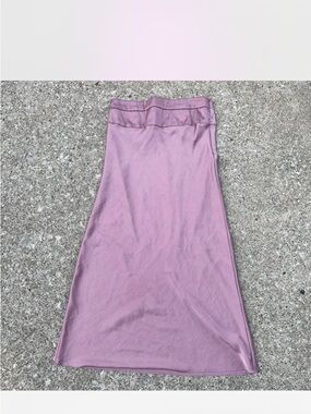 Free People Pink Maxi/ long midi Skirt size 10
